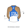 Boston Roller Derby Cosmonaughties: Reversible Uniform Jersey (WhiteR/BlueR)