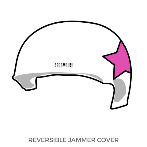 Seattle Derby Brats Poison Skidles: Jammer Helmet Cover (White)