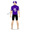 Free State Roller Derby Black Eyed Suzies: Uniform Jersey (Purple)