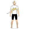 SLOCO Junior Roller Derby: Uniform Jersey (White)