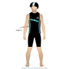 Rose City Rollers Wreckers: Uniform Jersey (Black)