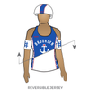 Gotham Roller Derby Brooklyn: Reversible Uniform Jersey (WhiteR/BlueR)