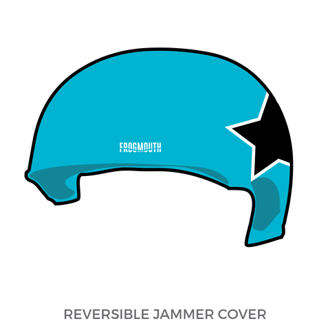 Rose City Rollers Rose Petals Skaters of Doom: Jammer Helmet Cover (Blue)