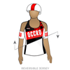 Old Capitol City Roller Derby: Reversible Uniform Jersey (WhiteR/BlackR)