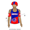 Norfolk Roller Derby The Norfolk Brawds: Reversible Uniform Jersey (RedR/BlueR)