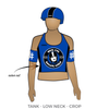 Nor Cal Roller Girls: Uniform Jersey (Blue)