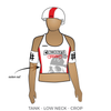 Cincinnati Junior Roller Derby: Uniform Jersey (White)