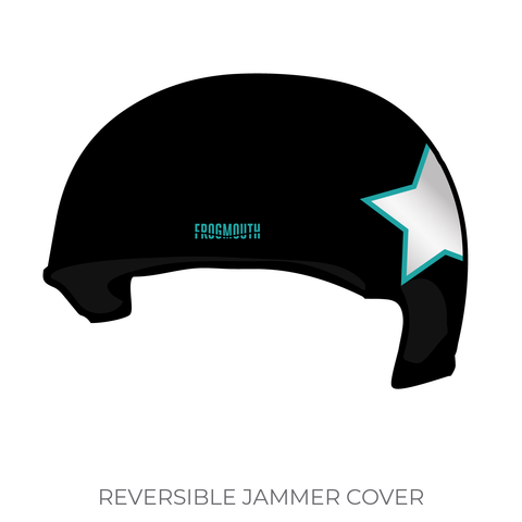Rose City Rollers Wreckers: Jammer Helmet Cover (Black)