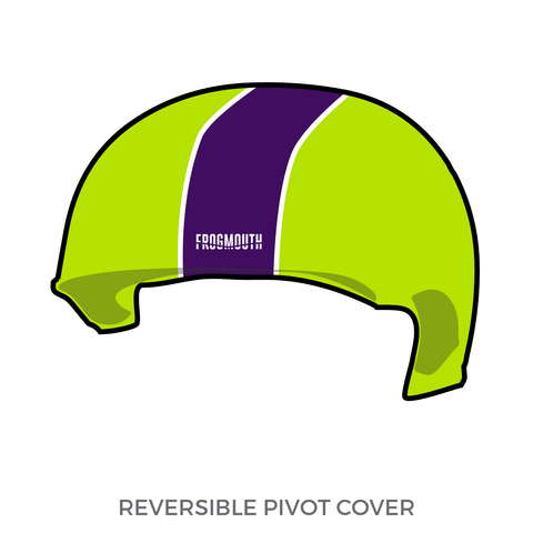 Seattle Derby Brats Acid Pops: Pivot Helmet Cover (Green)