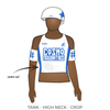 Boston Roller Derby Cosmonaughties: Uniform Jersey (White)
