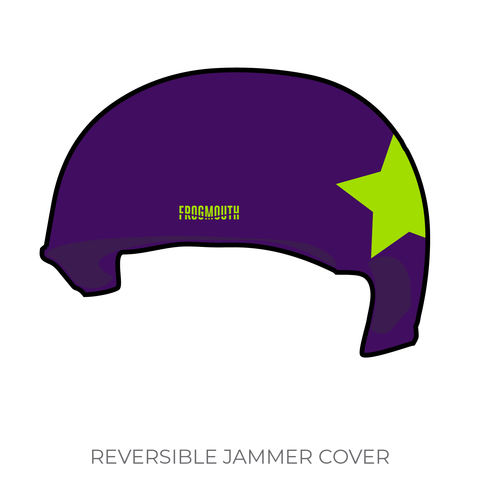 Lansing Roller Derby: Jammer Helmet Cover (Purple)