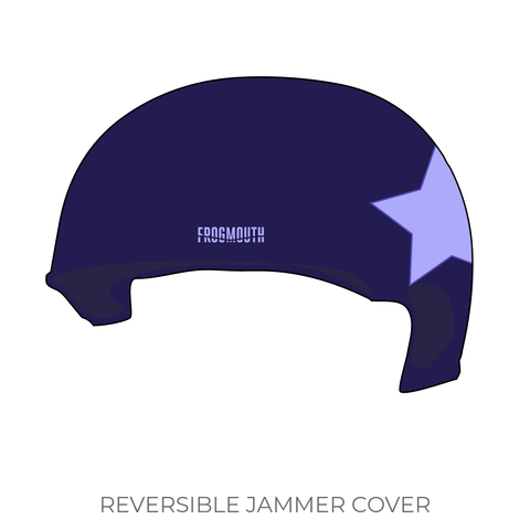 North Texas Roller Derby: Jammer Helmet Cover (Purple)