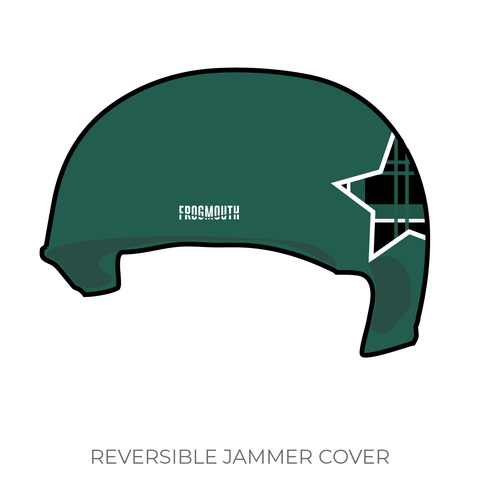 Brisbane City Rollers B Team Banshees: Jammer Helmet Cover (Green)