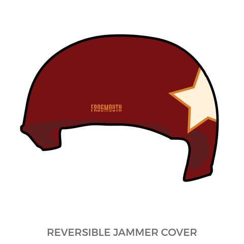 Tomorrowland Junior Roller Derby: Jammer Helmet Cover (Red)