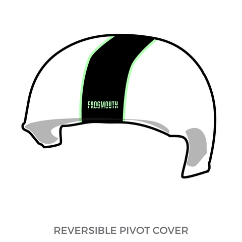 Seattle Derby Brats Battle Axles: Pivot Helmet Cover (White)