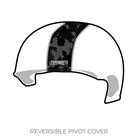 Oceanside Outlaws: Pivot Helmet Cover (White)