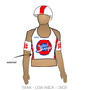 Montreal Roller Derby Sexpos: Uniform Jersey (White)
