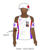 Tilted Thunder Roller Derby B Team: Uniform Jersey (White)