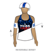 Texas Junior Roller Derby: Reversible Uniform Jersey (WhiteR/BlackR)