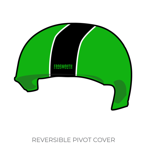 Glass City Rollers: Pivot Helmet Cover (Green)