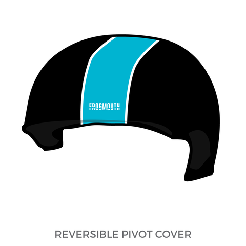 Rose City Rollers Rose Petals Skaters of Doom: Pivot Helmet Cover (Black)