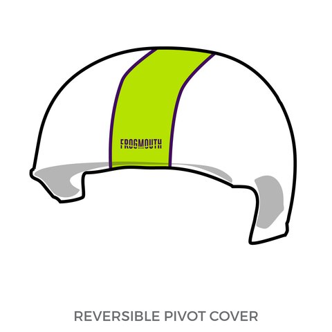 Seattle Derby Brats Acid Pops: Pivot Helmet Cover (White)