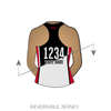 Joplin Roller Derby: Reversible Uniform Jersey (WhiteR/BlackR)
