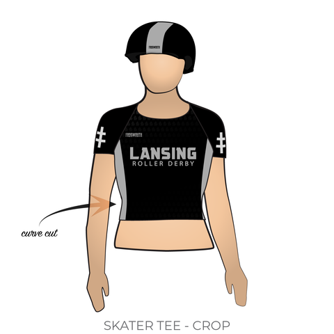 – (Black) Jersey Uniform Lansing Roller Frogmouth Derby: