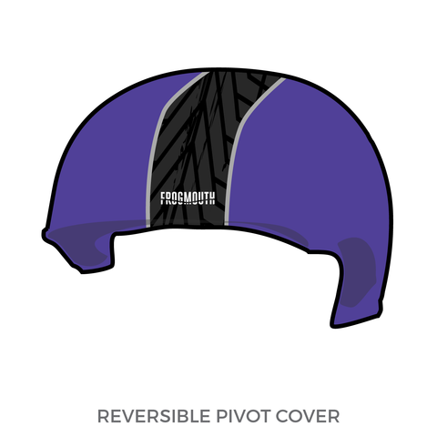 Detroit Roller Derby Grand Prix Madonnas: Pivot Helmet Cover (Purple)