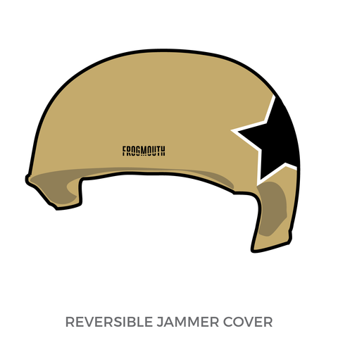 Bay Area Derby BAD United: Jammer Helmet Cover (Gold)