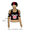 Mass Attack Roller Derby Bloody Bordens: Uniform Jersey (Black)