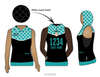 Dominion Derby Girls Seven City Sirens: Uniform Sleeveless Hoodie