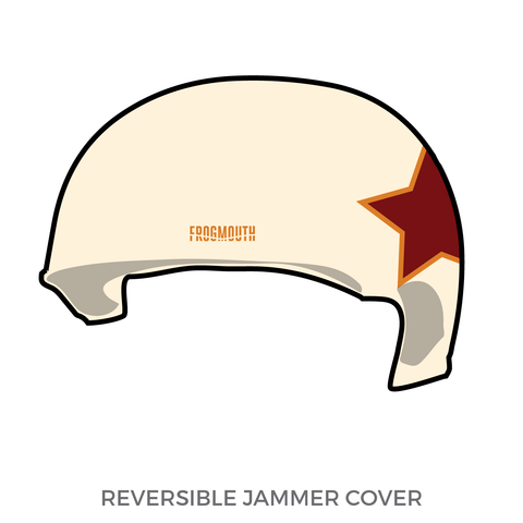 Tomorrowland Junior Roller Derby: Jammer Helmet Cover (Tan)