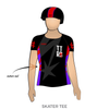Tilted Thunder Roller Derby B Team: Uniform Jersey (Black)