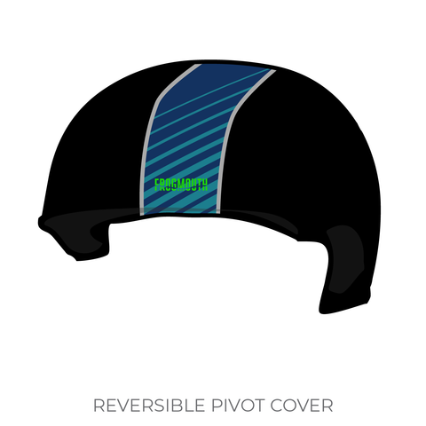 Central Coast Roller Derby United Valkyries: Pivot Helmet Cover (Black)