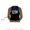 Wasatch Roller Derby Midnight Terror Travel Team: Uniform Jersey (Black)