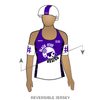 Free State Roller Derby Black Eyed Suzies: Reversible Uniform Jersey (WhiteR/PurpleR)
