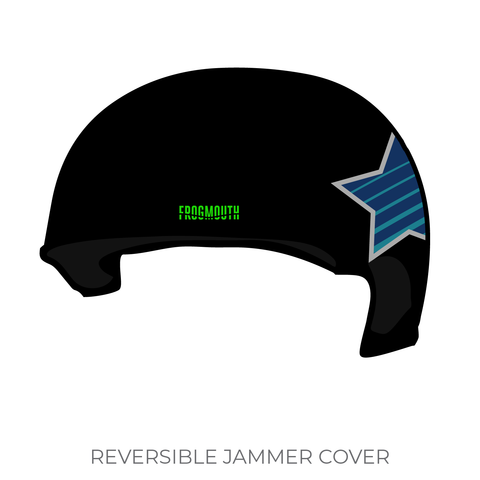 Central Coast Roller Derby United Valkyries: Jammer Helmet Cover (Black)