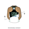 Long Island Roller Rebels: Reversible Uniform Jersey (WhiteR/BlackR)