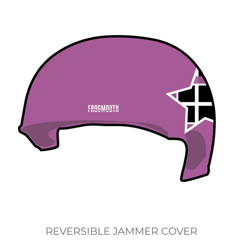Brisbane City Rollers B Team Banshees: Jammer Helmet Cover (Purple)