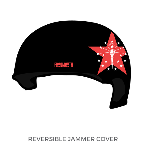 Team Indiana Roller Derby: Jammer Helmet Cover (Black)
