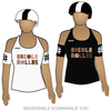 Areola Rollas: Reversible Scrimmage Jersey (White Ash / Black Ash)