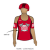 Mass Attack Roller Derby Bloody Bordens: Uniform Jersey (Red)