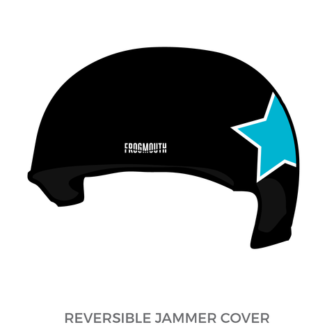 Rose City Rollers Rose Petals Skaters of Doom: Jammer Helmet Cover (Black)