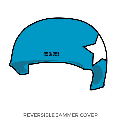 Seattle Derby Brats Turquoise Terrors: Jammer Helmet Cover (Turquoise)