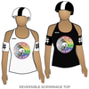 Tomorrowland Junior Roller Derby: Reversible Scrimmage Jersey (White Ash / Black Ash)