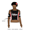 Team Indiana Roller Derby: Uniform Jersey (Black)