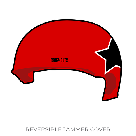 Cherry City Roller Derby Cherry Blossoms: Jammer Helmet Cover (Red)
