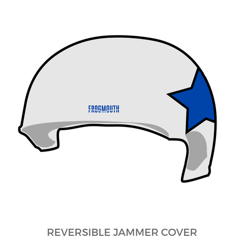 South Shore Roller Derby: Jammer Helmet Cover (Gray)