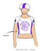 Heart of Texas Skaters Roller Derby San Antonio Sugar Skulls Junior Roller Derby: Uniform Jersey (White)